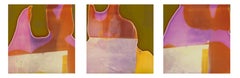 Ein Mann und eine Frau - abstrakt im Badezimmer (Sidewinder) - Polaroid, 21. Jahrhundert