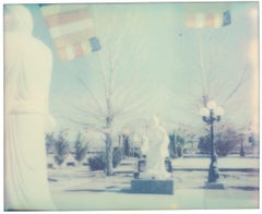 A Temple (American Depression) - Contemporary, Polaroid, Landscape