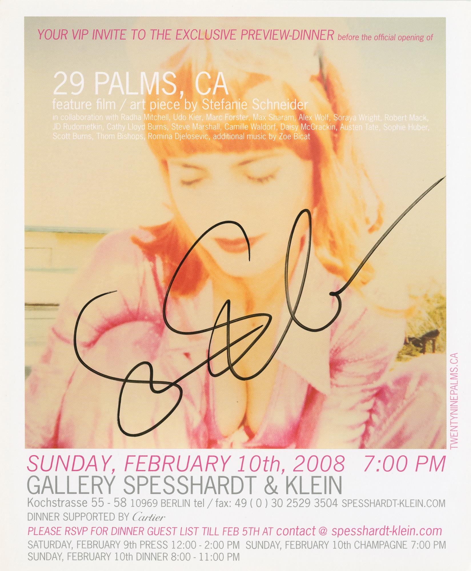 A Vision you can't Capture # 03 (29 Palms, CA) - Polaroid, analógica, montada - Photograph de Stefanie Schneider