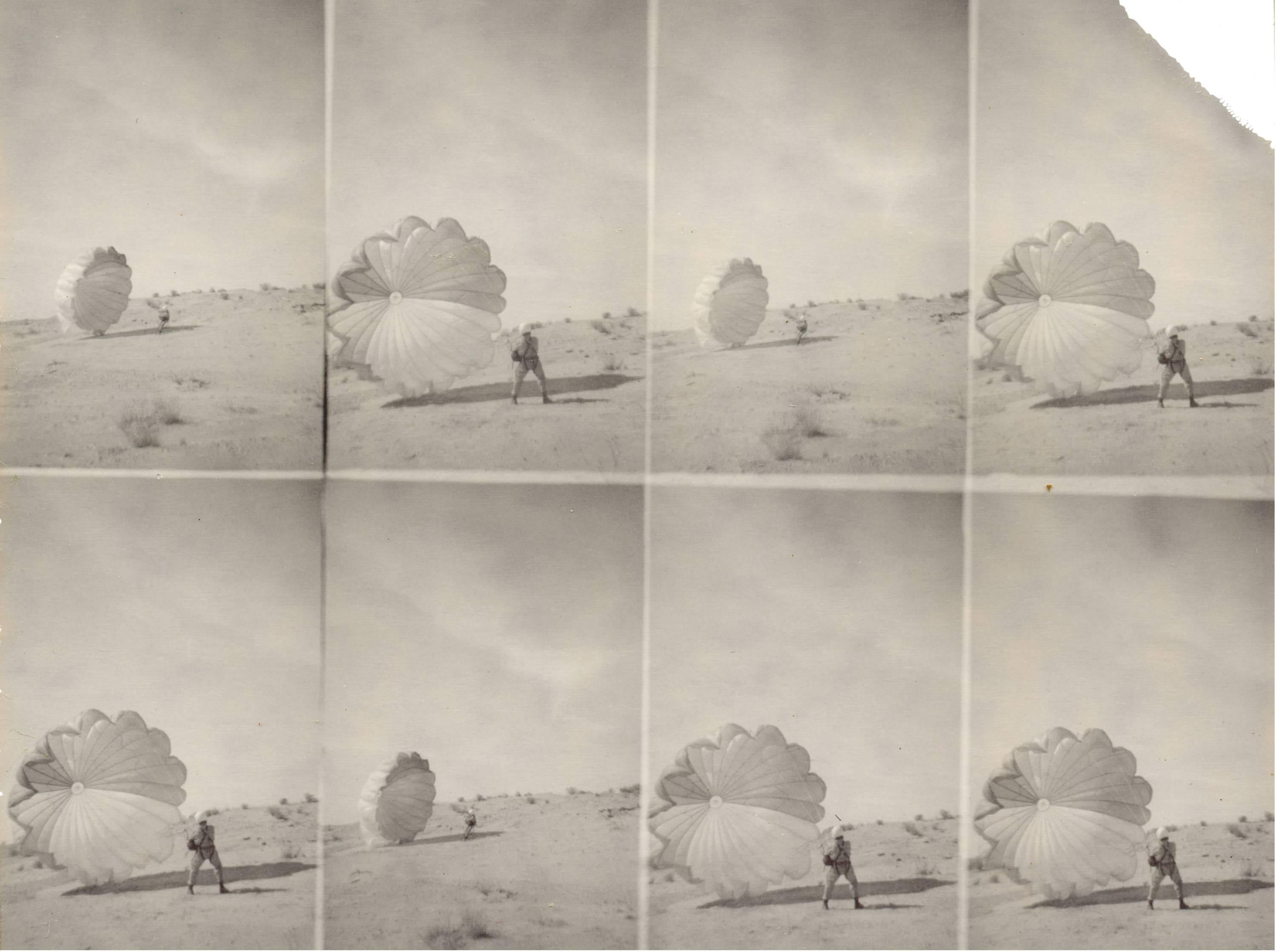 A Vision you can't Capture (29 Palms, CA) - analog, Polaroid, mounted