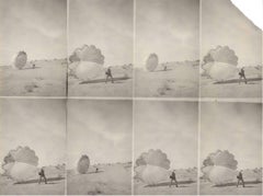 Una visione che non si può immortalare (29 Palms, CA) - analogica, Polaroid, montata