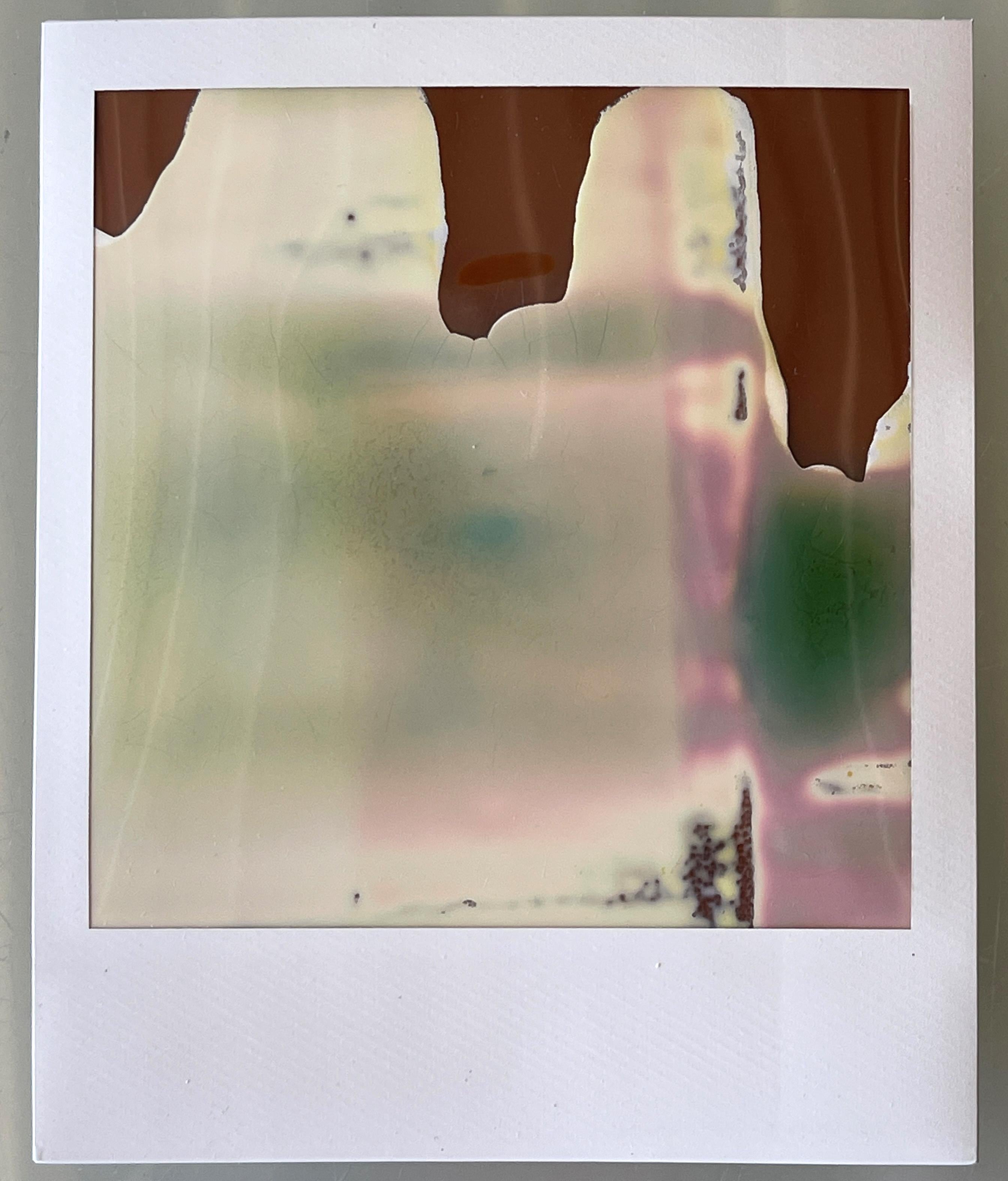 Stefanie Schneider Abstract Photograph - Abstract - Original Polaroid Unique Piece
