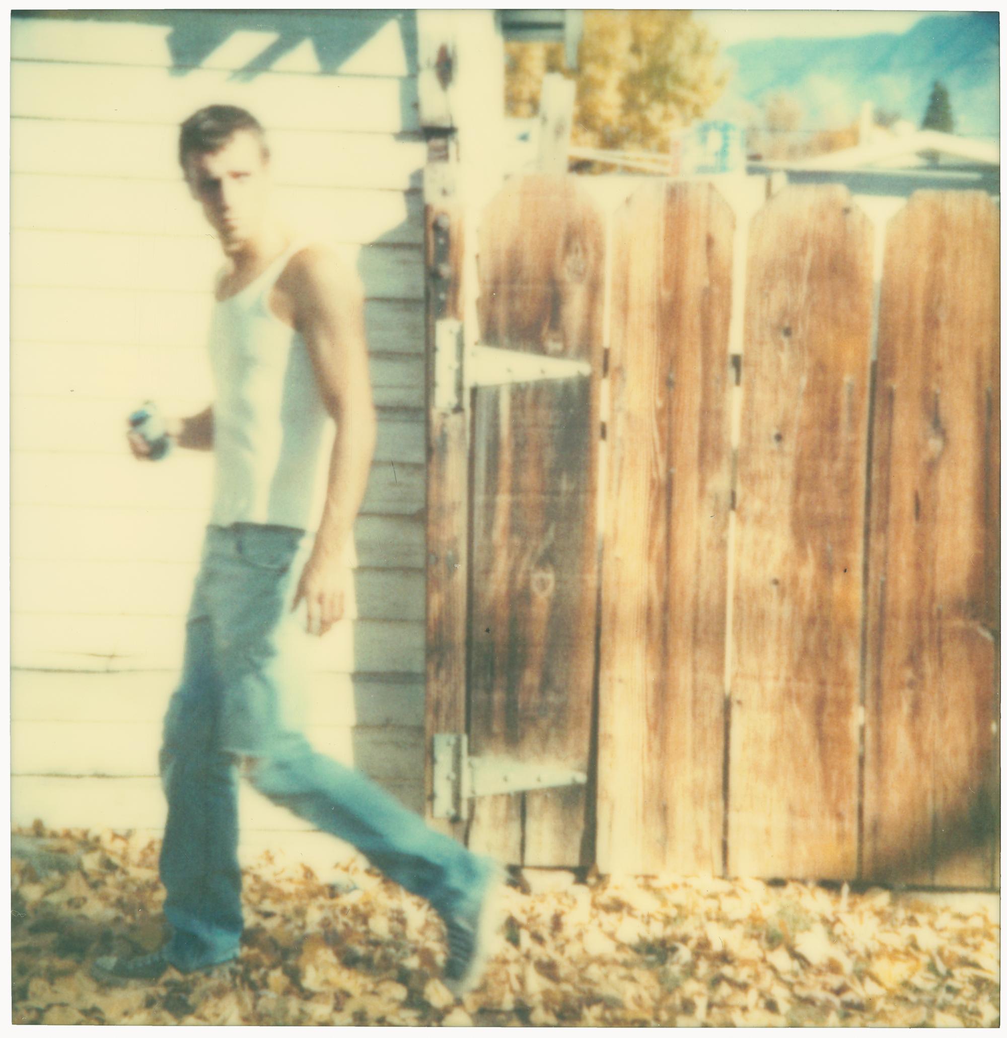 Stefanie Schneider Portrait Photograph - Afternoon Drifter (Last Picture Show) - 21st Century, Polaroid, Color