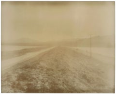 Salinas de Amboy (California Badlands) - Contemporáneo, Polaroid, Paisaje