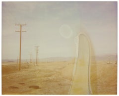 Salinas de Amboy (California Badlands) - Contemporáneo, Polaroid, Paisaje