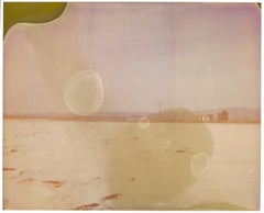 Amboy Salt Flats II (California Badlands) - Contemporain, Polaroid, Paysage