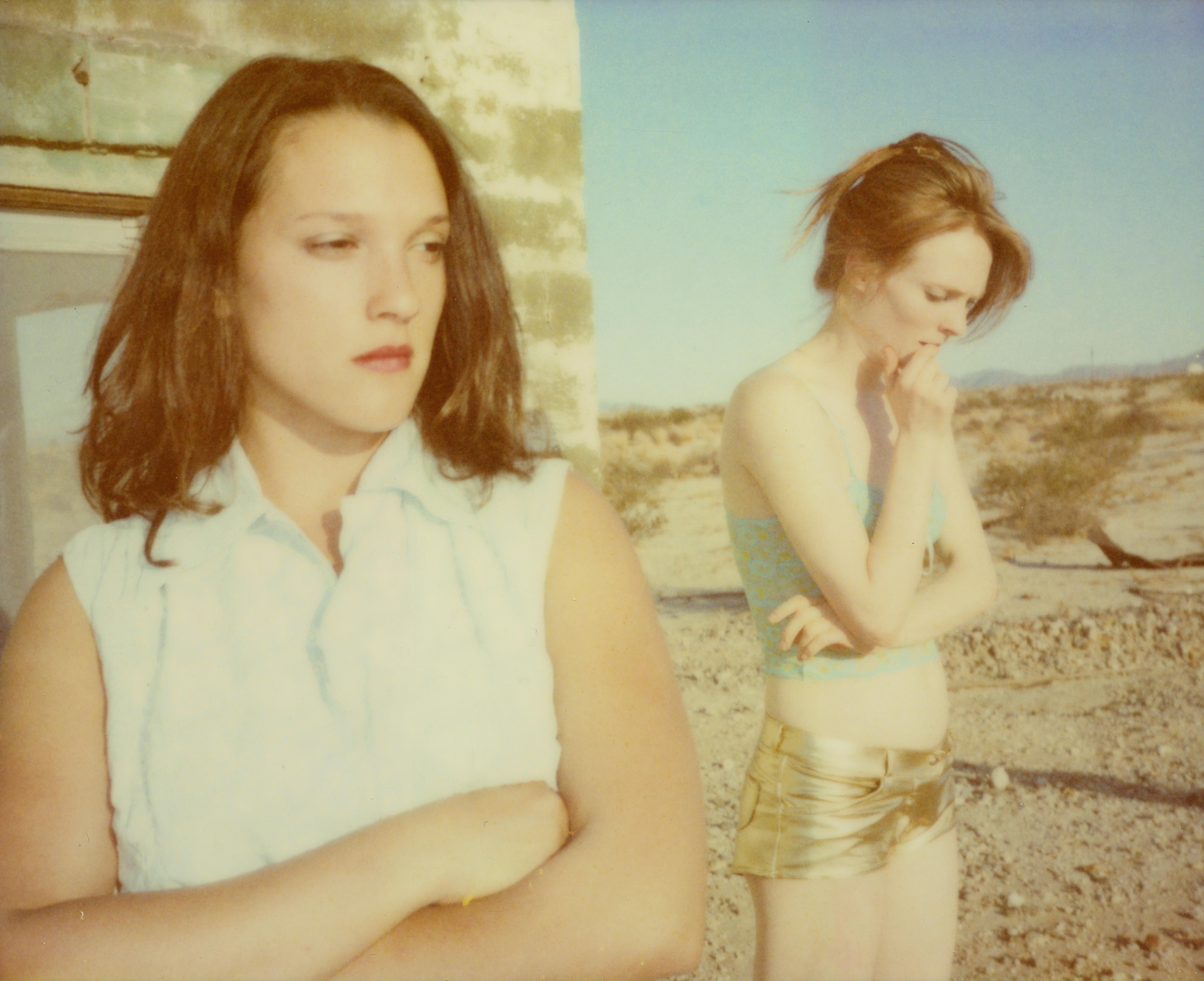 Stefanie Schneider Color Photograph - Are you gonna leave me? - Contemporary, 21st Century, Polaroid, Figurative