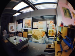 Artificial Flowers - Contemporary, Landscape, Polaroid, expired, 21st Century