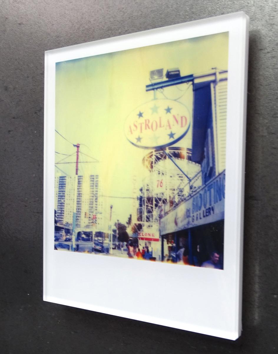 Astroland (Stay) Mini - mounted - based on a Polaroid - Contemporary Photograph by Stefanie Schneider
