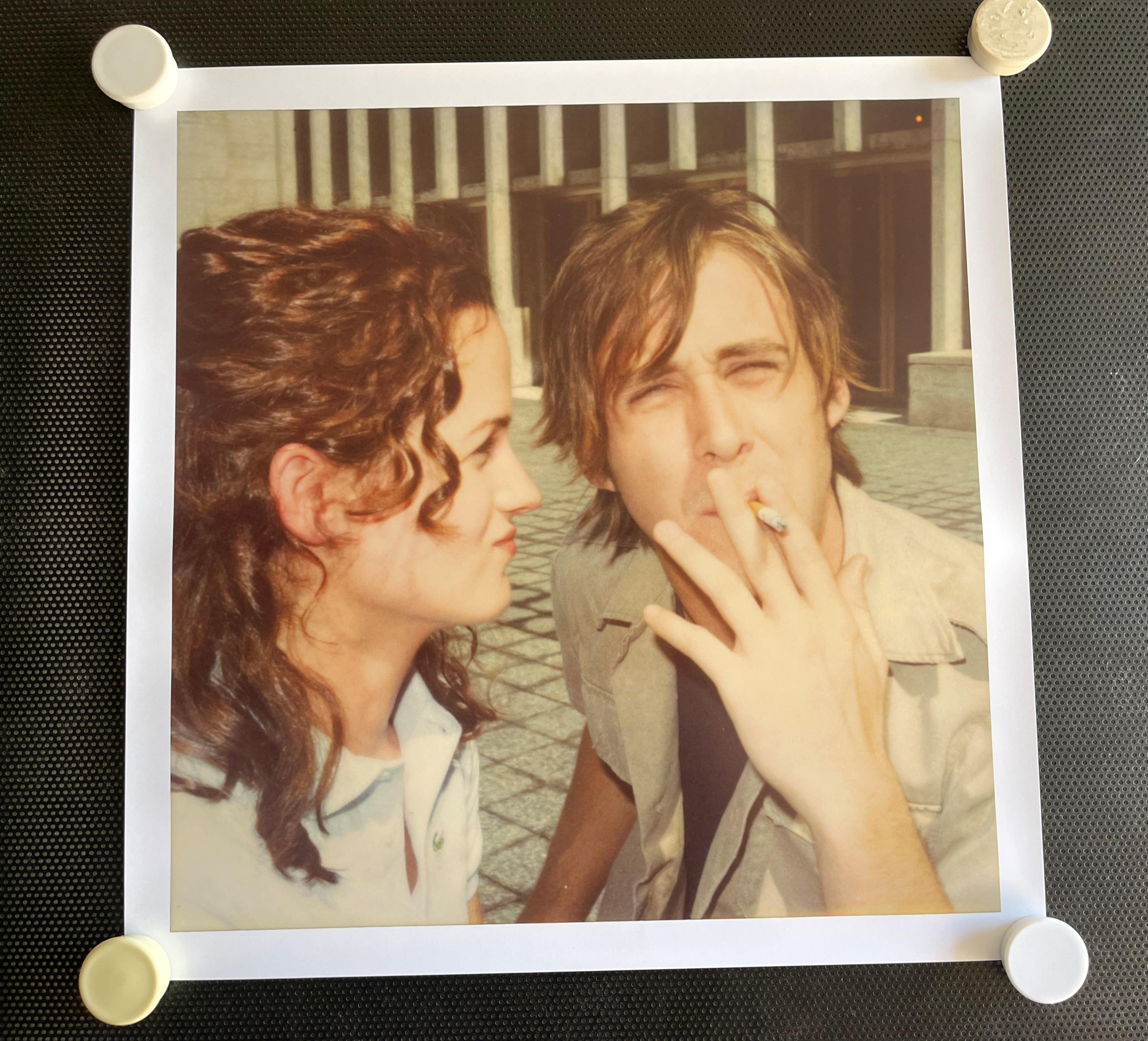 Athena and Henry (Stay) - featuring Ryan Gosling and Elizabeth Reaser - Polaroid - Photograph by Stefanie Schneider