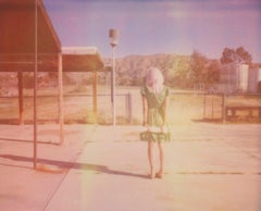 Used Await (The Girl behind the White Picket Fence) - Polaroid