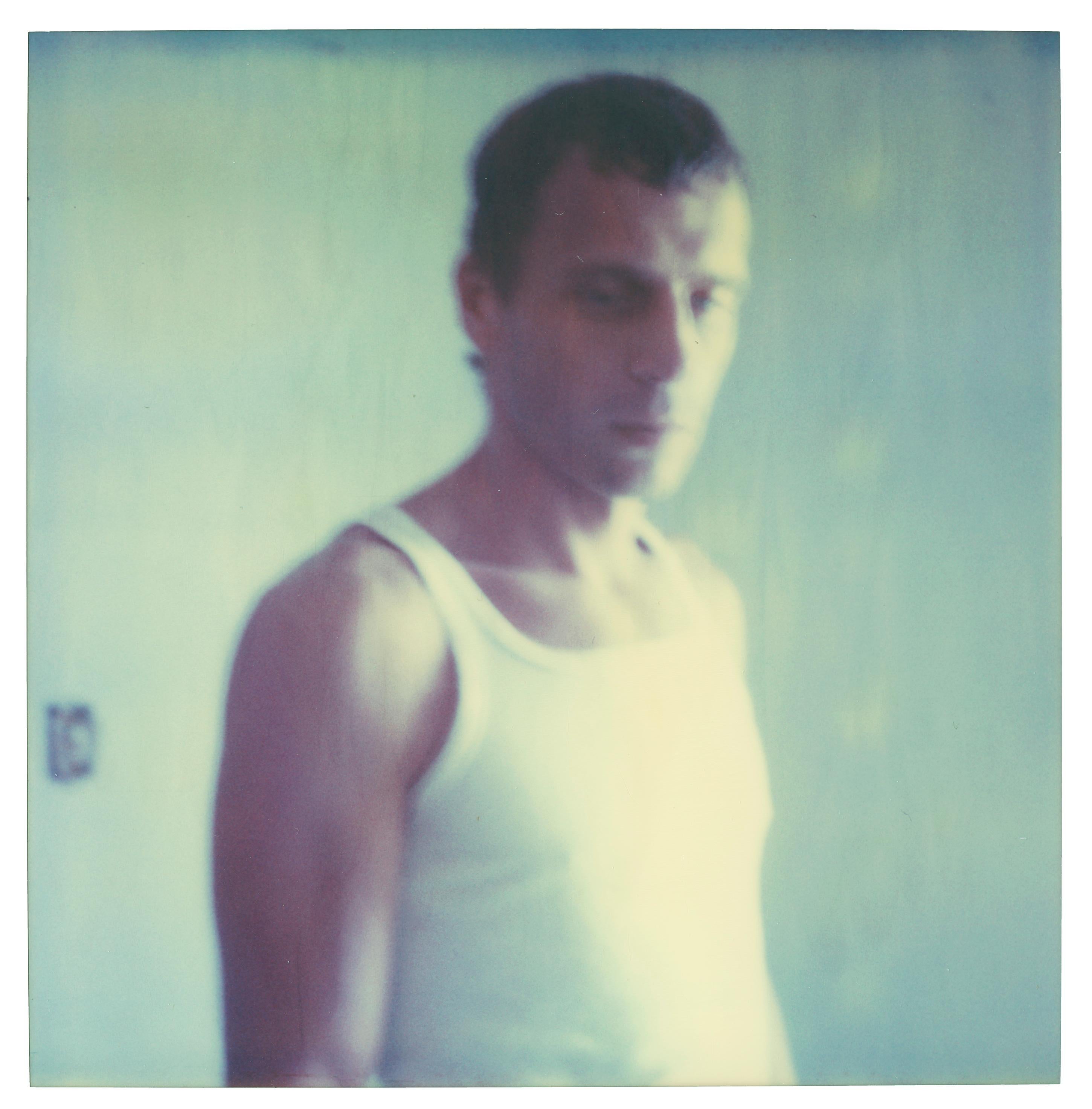 Badwater (Memories of Green) - 4 pezzi, analogico - Figurative Photograph Grigio di Stefanie Schneider