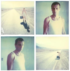 Used Badwater (Memories of Green) 4 analog hand-prints, 58x56cm each