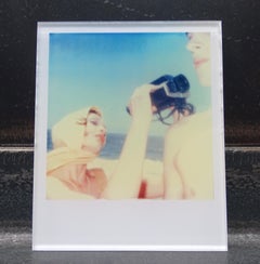 Beachshoot Mini #09 - mounted - featuring Rdaha Mitchell, based on a Polaroid