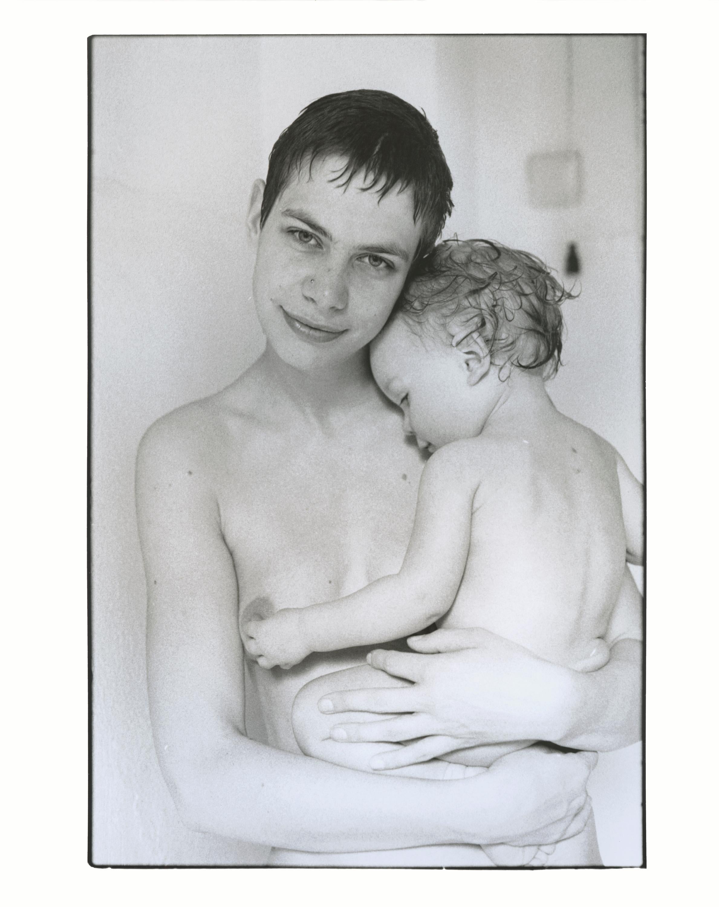 Stefanie Schneider Portrait Photograph - Birgit and Paul, 1996 - analog Photography, Women