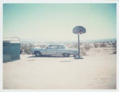 Blue Cadillac (29 Palms, CA) - Polaroid, Cadillac, Vintage, 20th Century, Color