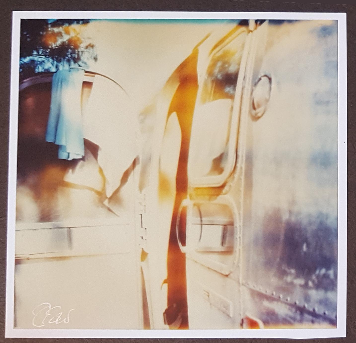 Blue Dress - part II (Sidewinder) - based on a Polaroid Original - Proof