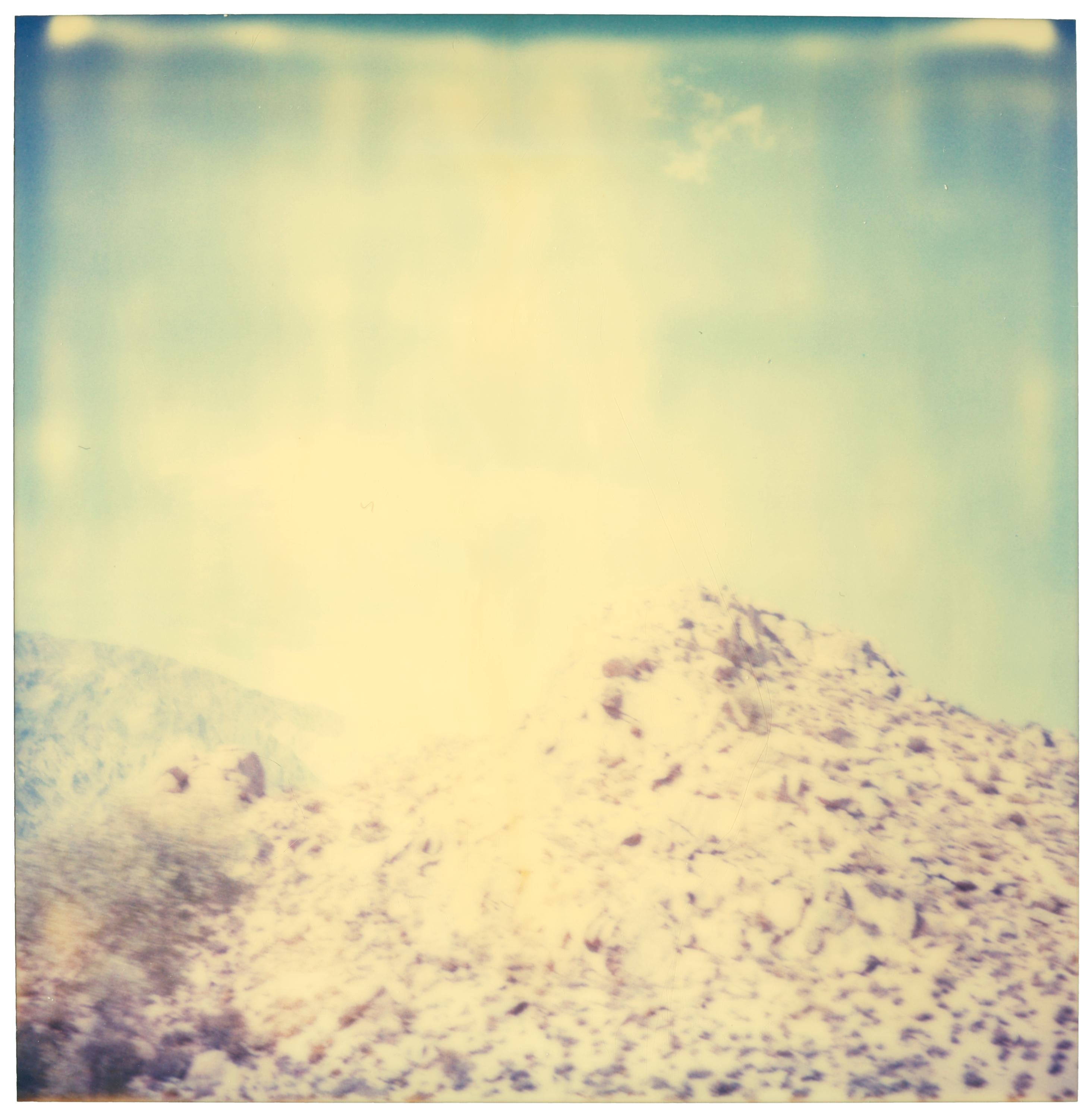 Stefanie Schneider Landscape Photograph - Blue Mountains (Wastelands) - Polaroid, Contemporary, Landscape