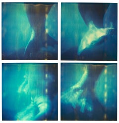 Used Blue (Stay) - 21st Century, Contemporary, Polaroid, Photography, Color