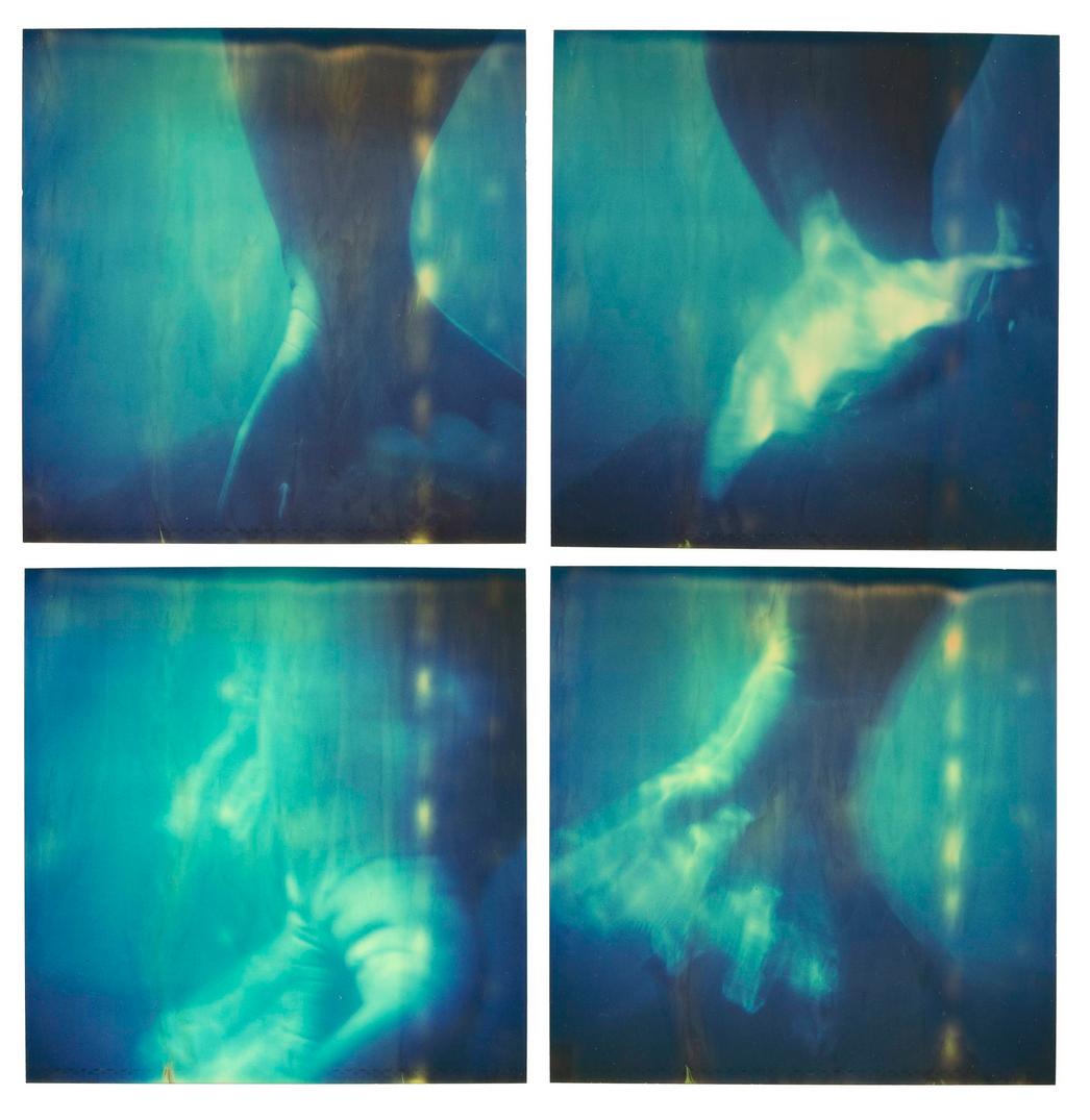 Landscape Photograph di Stefanie Schneider - Blu (Soggiorno) - Polaroid