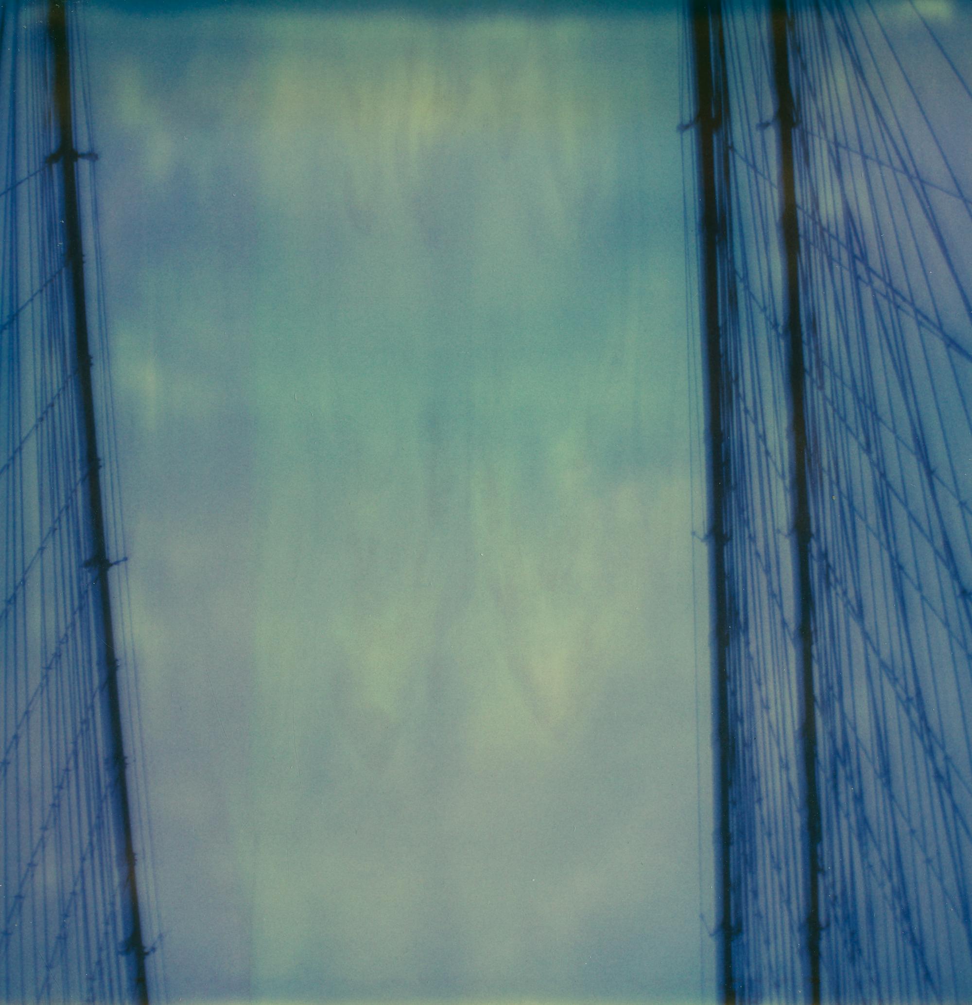 Stefanie Schneider Landscape Photograph - Brooklyn Bridge 06 (Stay) - Polaroid