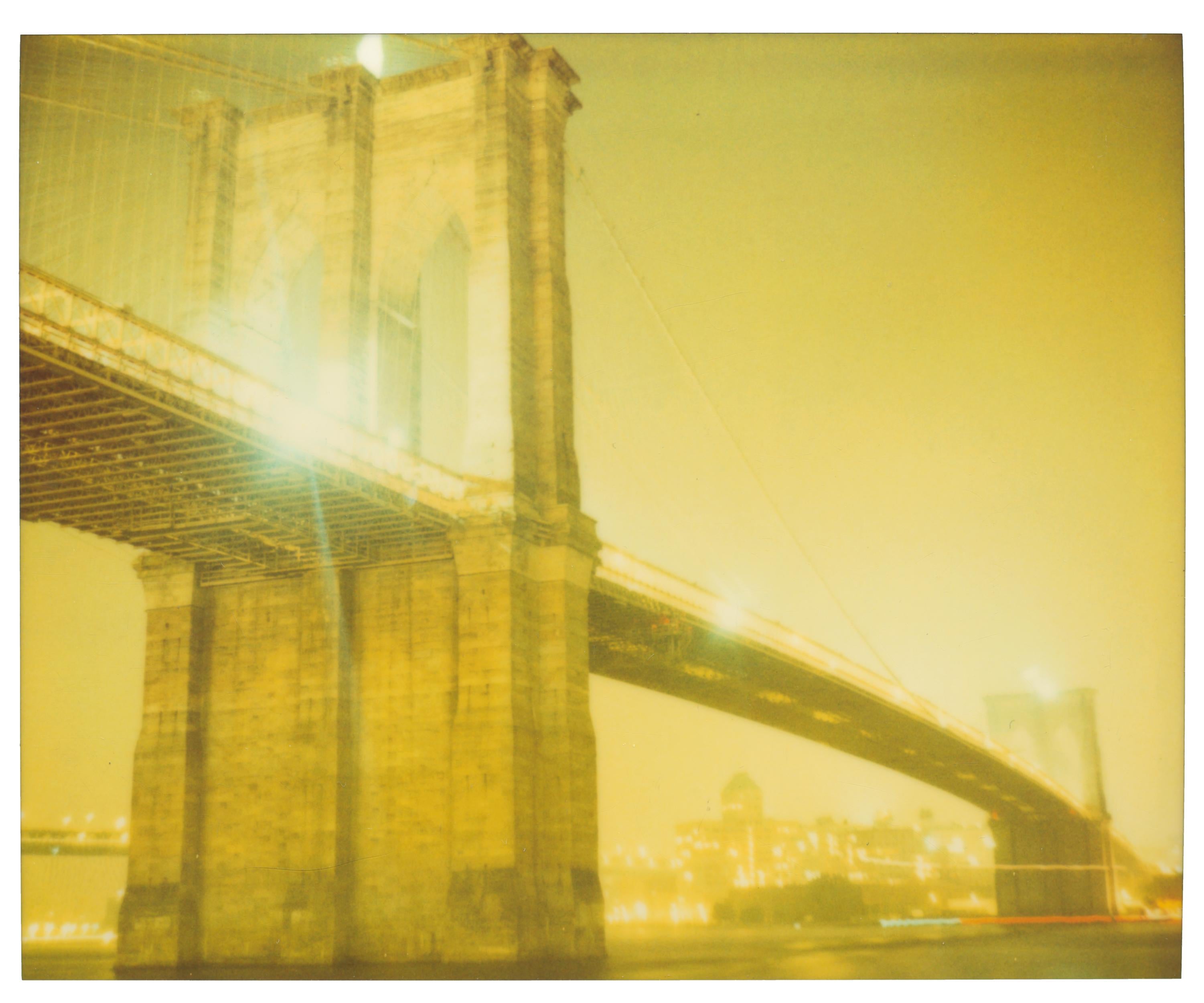 Stefanie Schneider Color Photograph - Brooklyn Bridge (Strange Love) - Polaroid, New York, Empire State, Color