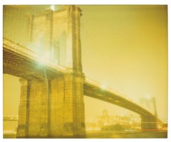 Brooklyn Bridge (Strange Love) - Polaroid, New York, Empire State, Color