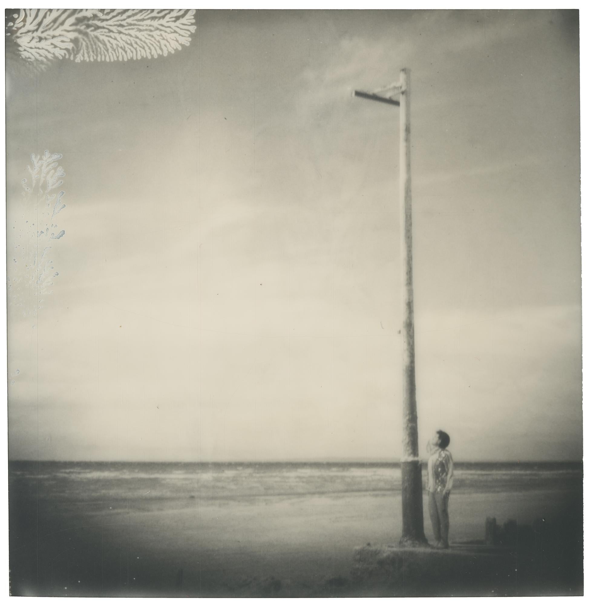 Stefanie Schneider Portrait Photograph - By the Sea (Ensign Broderick record Shoot 'Blood Crush') - Bombay Beach, CA