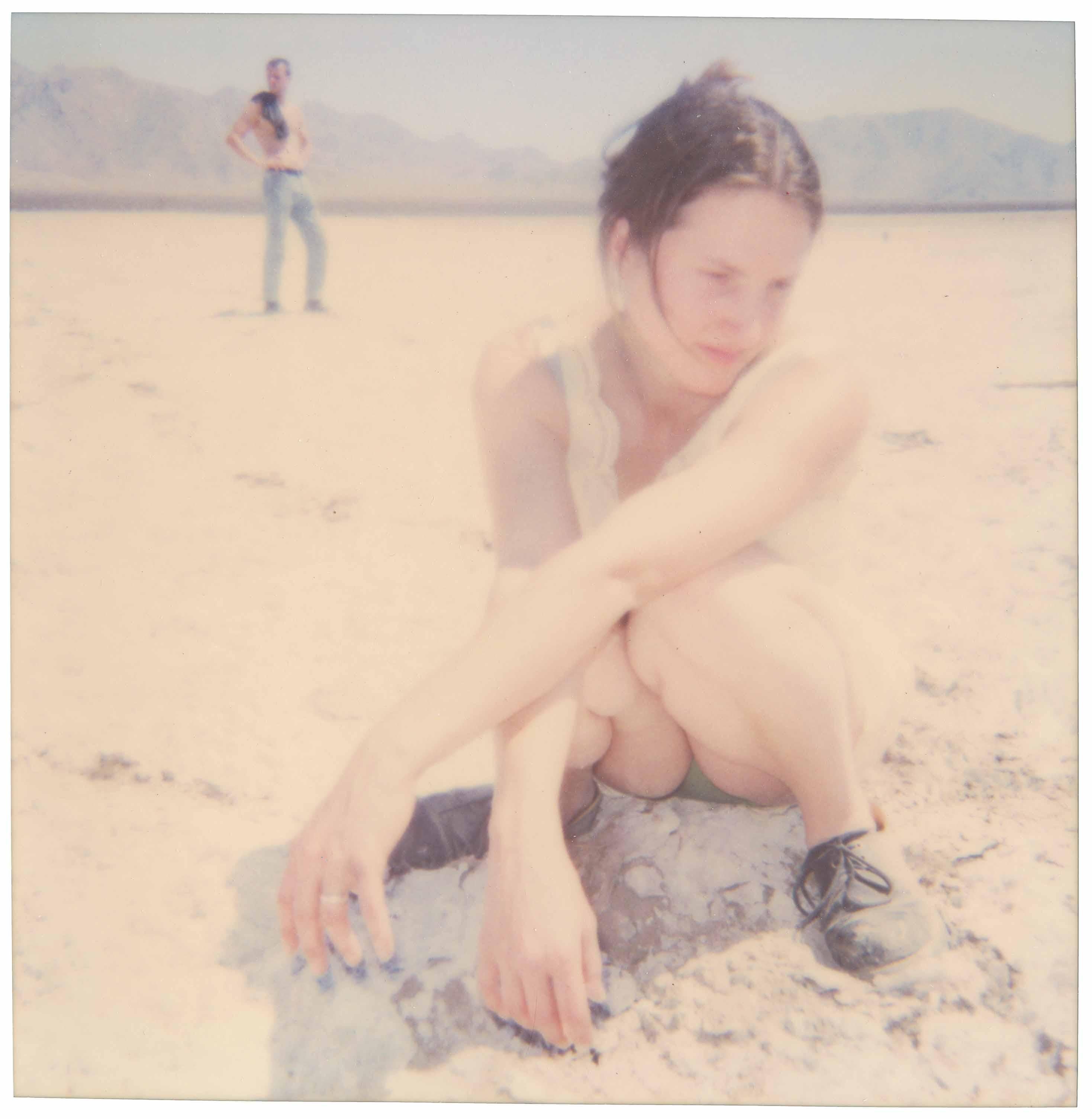 Stefanie Schneider Portrait Photograph - Cadiz Valley (Stranger than Paradise) - 21st Century, Polaroid, Color