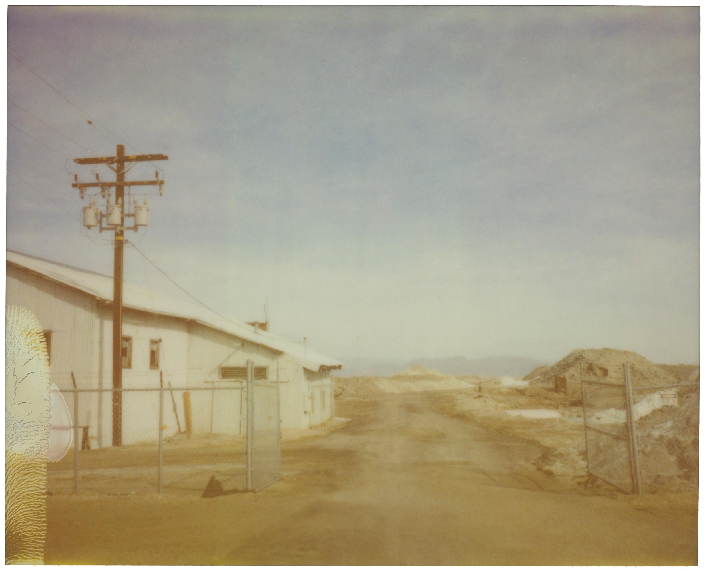 Stefanie Schneider Color Photograph - California Depression (California Badlands) - Contemporary, Polaroid, Landscape