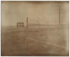 California Depression (California Badlands) - Contemporary, Polaroid, Landscape