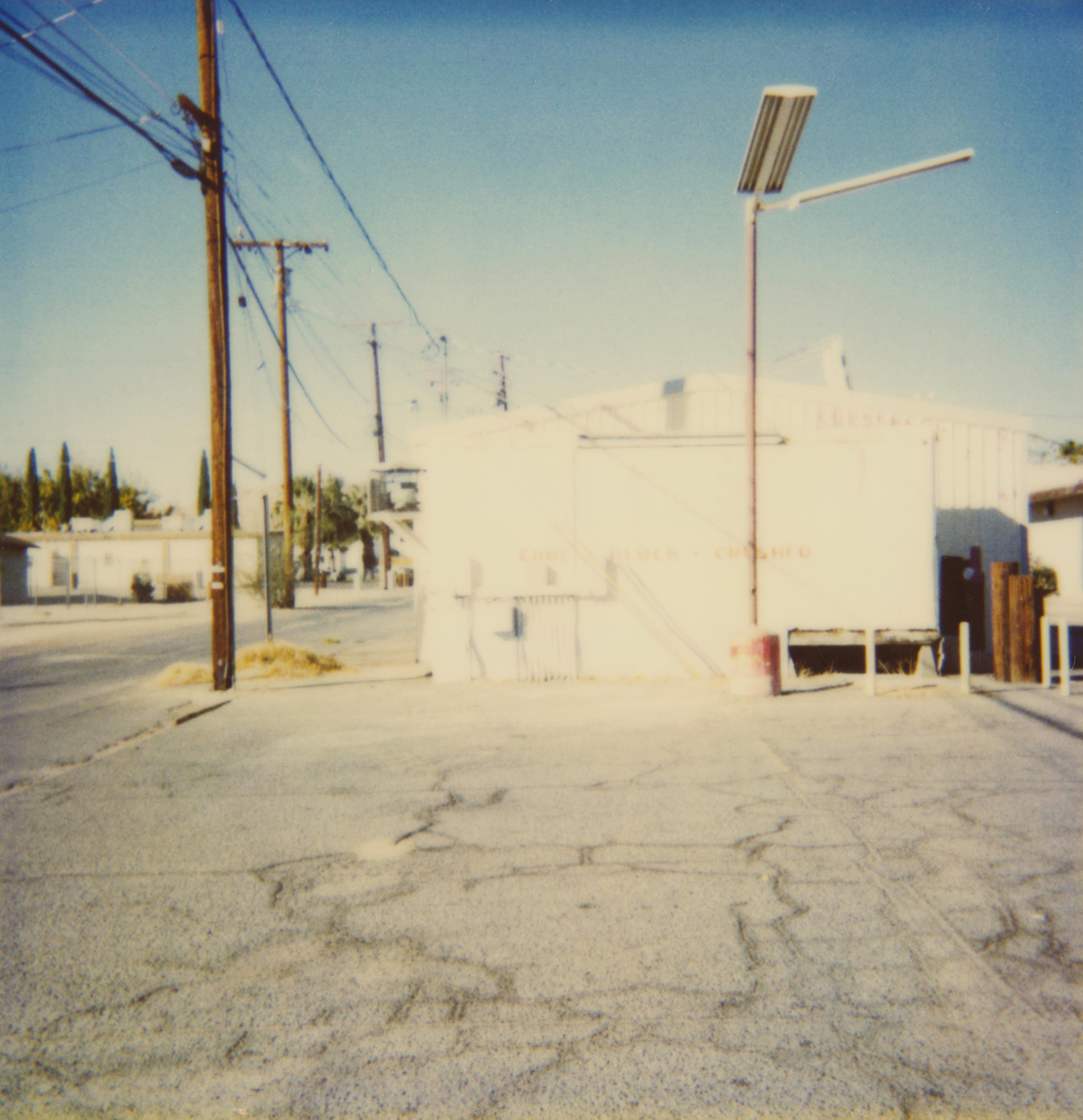 Stefanie Schneider Landscape Photograph - Carwash (29 Palms, CA) - 21st Century, Polaroid, Contemporary, Landscape