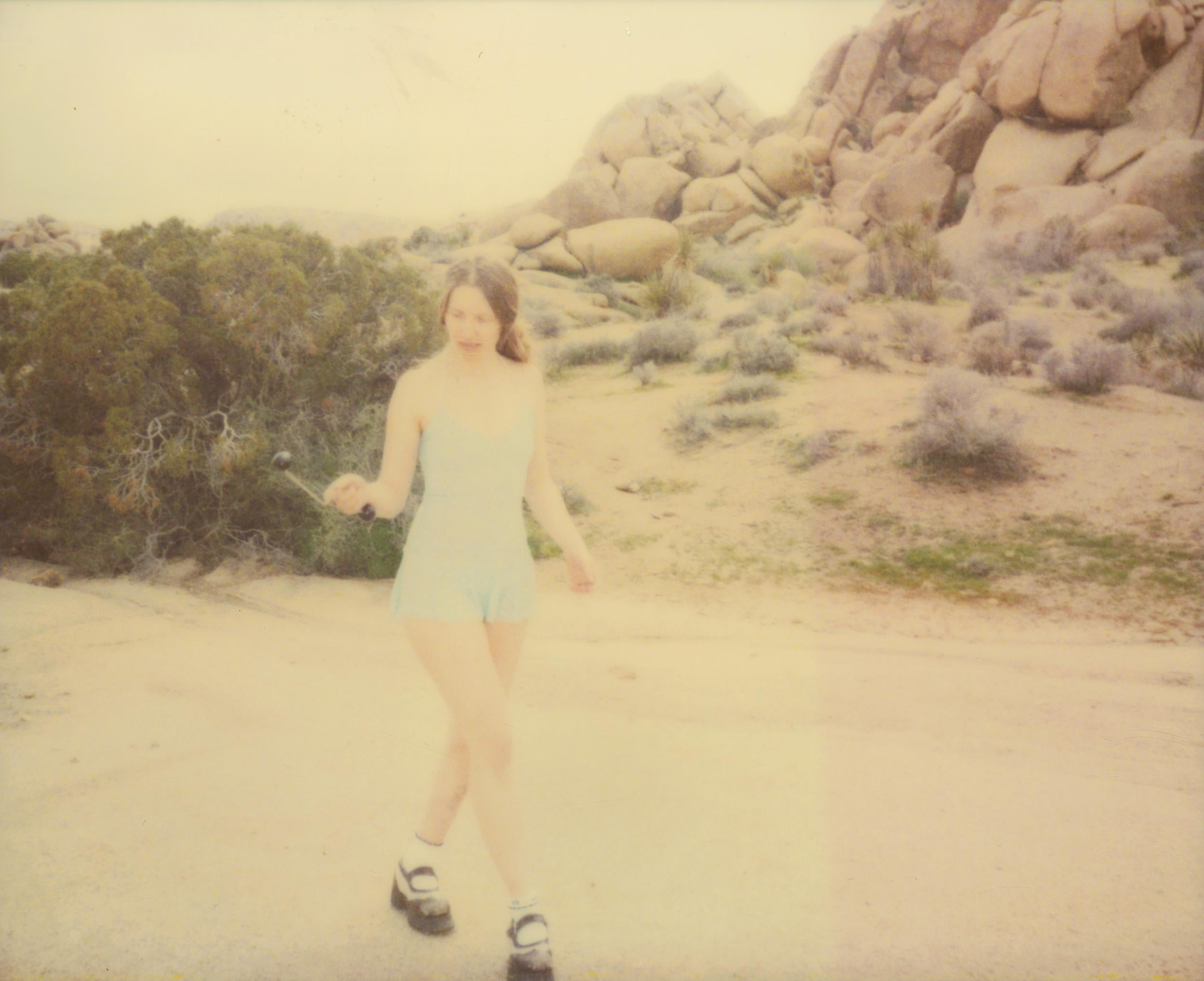 Stefanie Schneider Color Photograph - Clackers (Sidewinder) - Polaroid, 21st Century, Contemporary