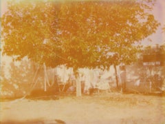 Cleaning-up (Oxana's 30th Birthday) 4 pieces, analog, Polaroid