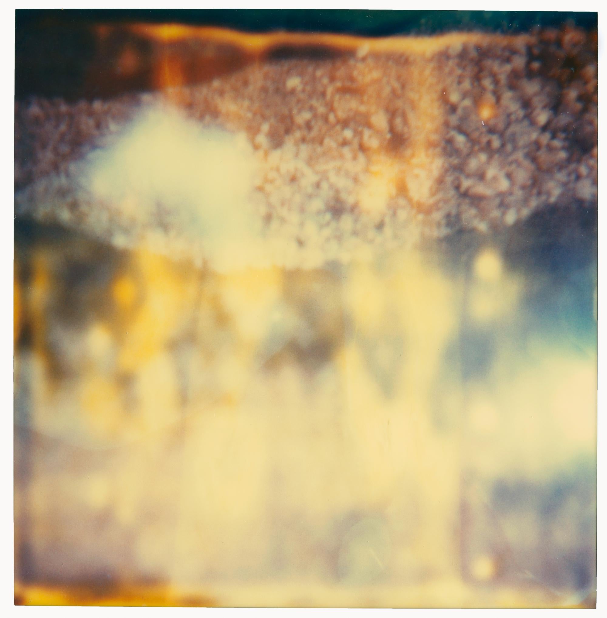 Stefanie Schneider Color Photograph - Clouds Above the Moon - Planet of the Apes 04 - 21st Century, Polaroid, Abstract