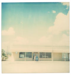 Retro Cloudy Skies (29 Palms, CA) - Polaroid, Contemporary
