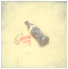 Coke and Marlboro (Beachshoot) - Polaroid, Contemporary