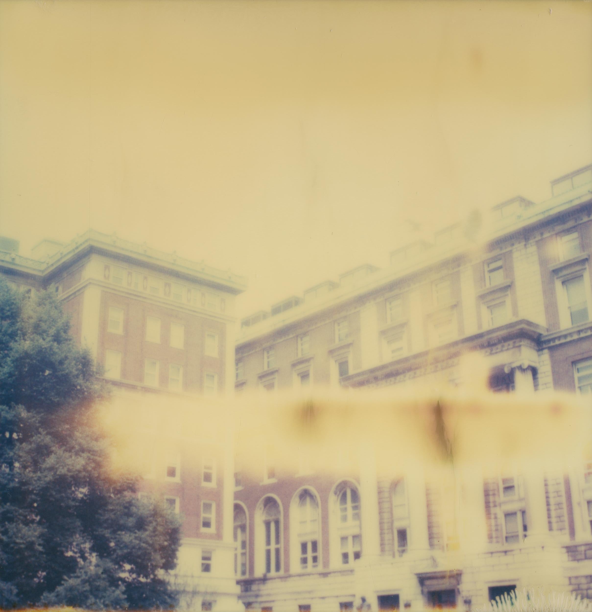 Stefanie Schneider Color Photograph - Columbia Thinking (Stay) - Polaroid, 21st Century