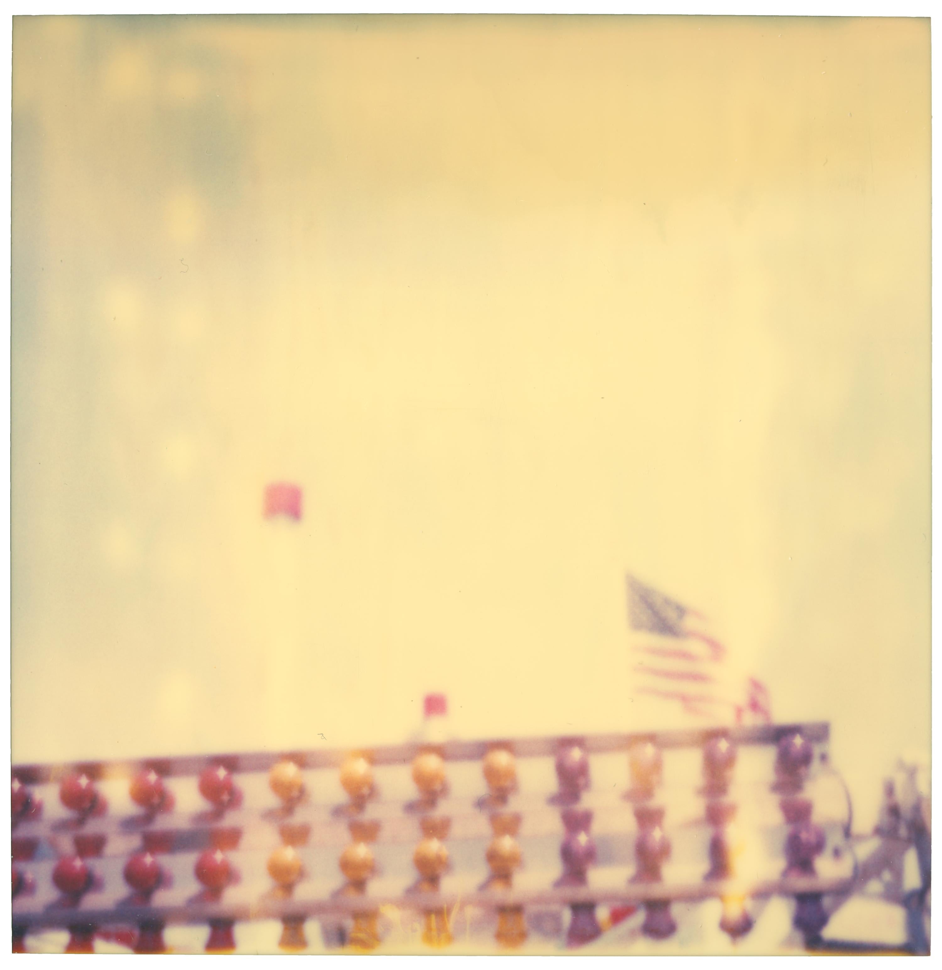 Stefanie Schneider Landscape Photograph - Coney Island (Stay) - Polaroid, 21st Century, Contemporary, Color
