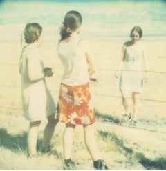 Three girls I - Contemporary, 21st Century, Polaroid, Figurative, Woman