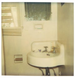 Vintage Corner Sink (29 Palms, CA) - Polaroid, Contemporary, 20th Century