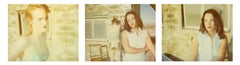 Cries and Whispers (Till Death do us Part) - triptych - Woman, Polaroid