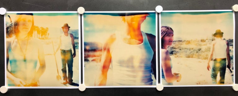 Stefanie Schneider - Crow Buiral (Sidewinder), analog, triptych, expired,  Polaroid, For Sale at 1stDibs
