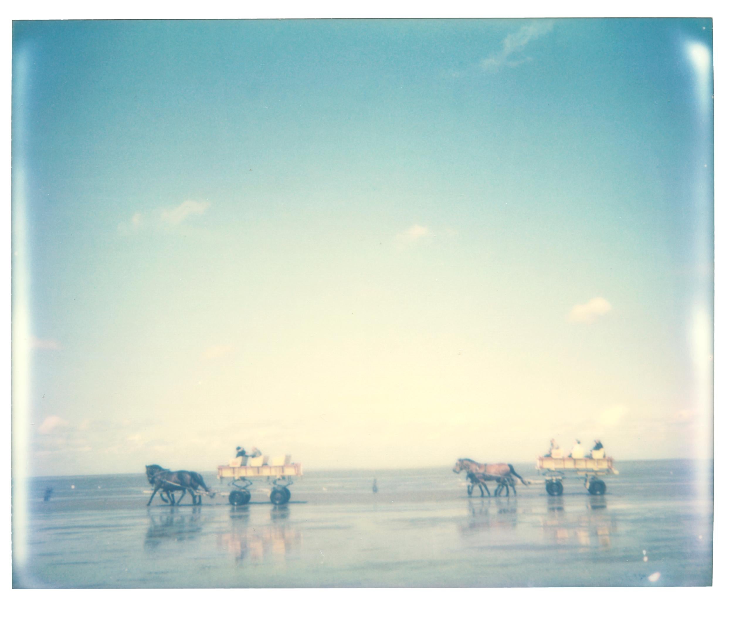 Stefanie Schneider Portrait Photograph - Traveling the Tide (Cuxhaven) - 21st Century, Polaroid, Figurative