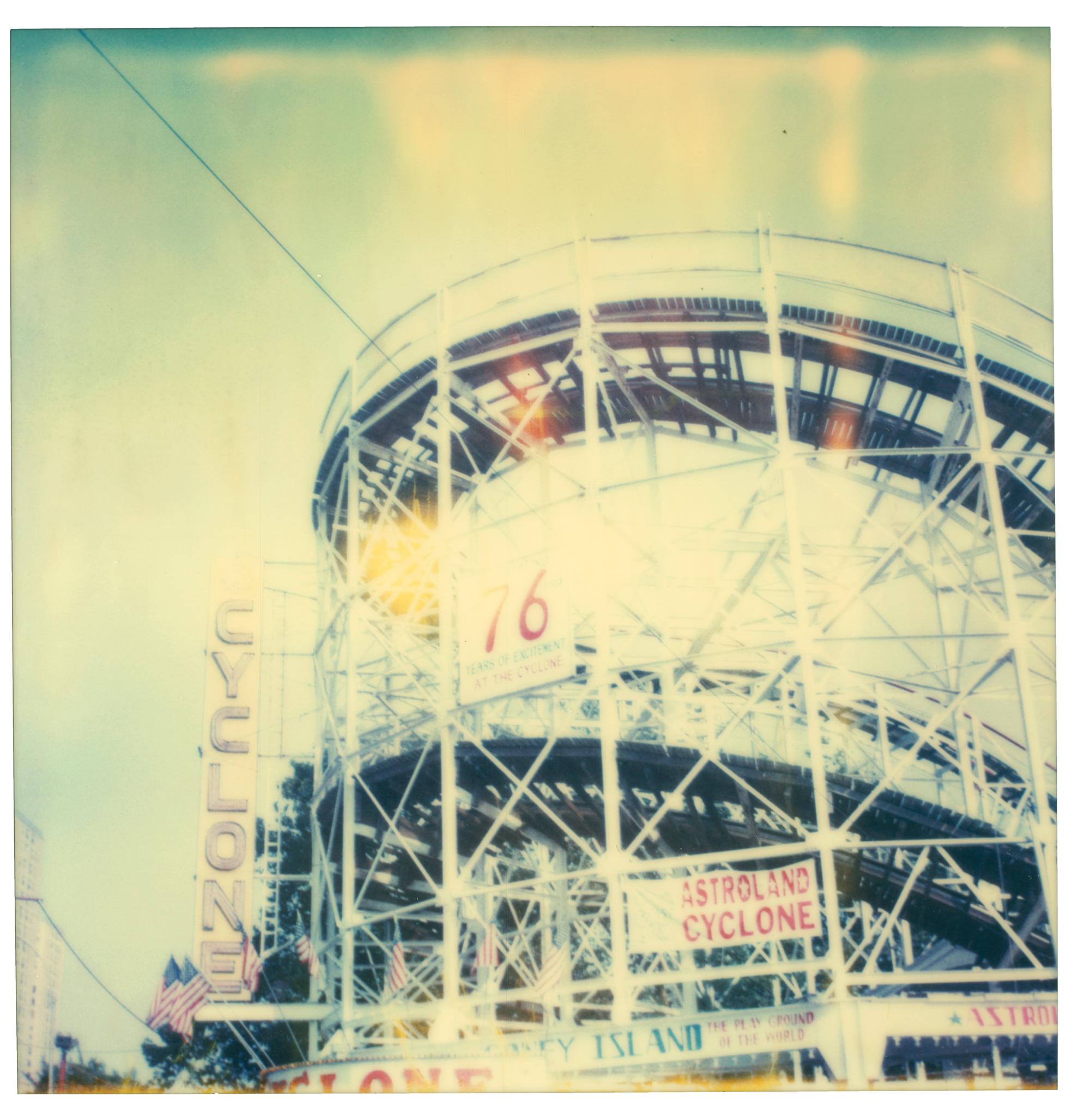 Stefanie Schneider Color Photograph - Cyclone (Stay) - Coney Island, 21 Century, Contemporary, Icons, Landscape