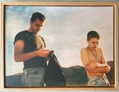 Retro D. and Felix -  Contemporary, 21st Century, Polaroid, Figurative Photography