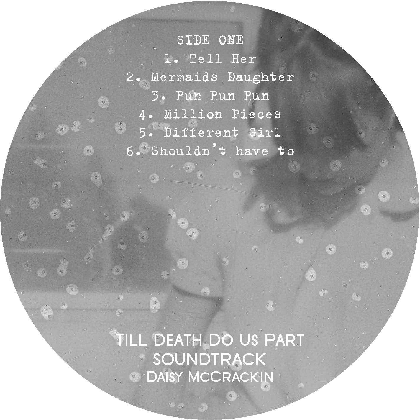 Daisy in front of Trailer (Till Death do Us Part ) + Soundtrack LP - 80x78cm - Gray Color Photograph by Stefanie Schneider