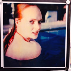 Daisy in Pool (Till Death do us Part) with Daisy McCrackin based on a Polaroid