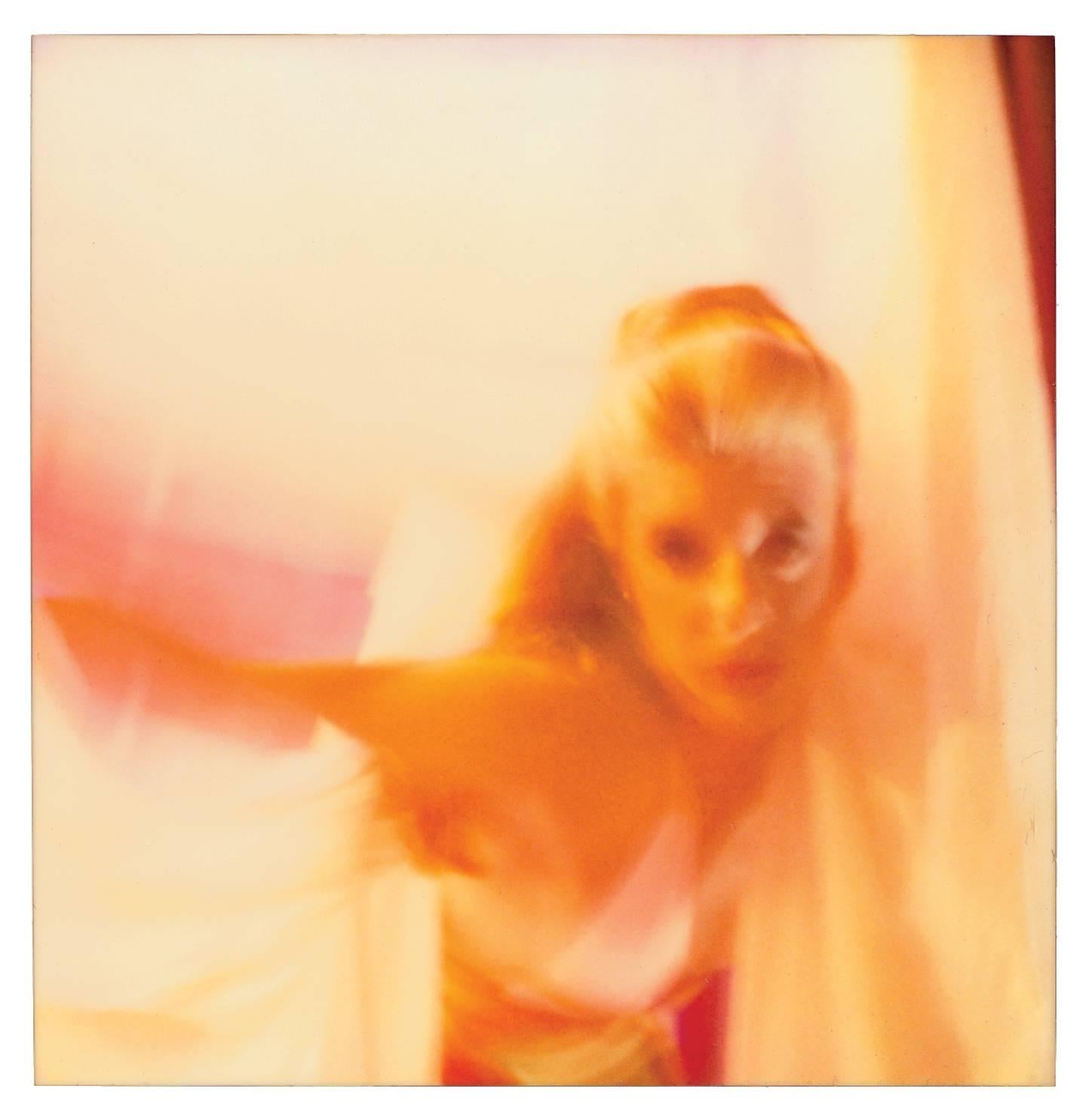 Stefanie Schneider Color Photograph - Dancer - Contemporary, nude, portrait, figurative, Polaroid, photograph, expired