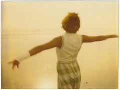 Dancer on the Beach II (Stranger than Paradise) - Analog, hand-print, Polaroid
